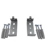 Kit de soportes y sujeción a pared para emisores Farho AN, CDE, TDE