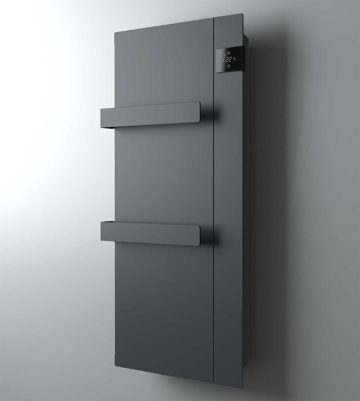 Toallero de baño Convector Programable Farho Onís - Gris antracita